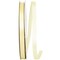 Florist Ribbons --- ⅜ inch x 100 yards --- Dyna - Single Face --- Satin / Taffeta Ribbon -- Maize (Light Yellow) Color